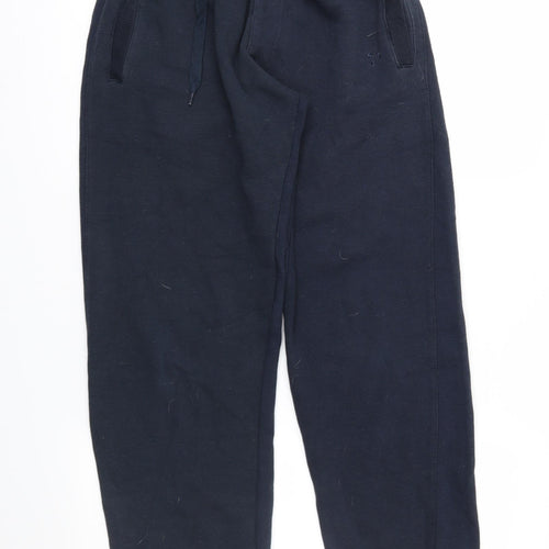 USS Precision Mens Blue   Jogger Trousers Size S L28 in