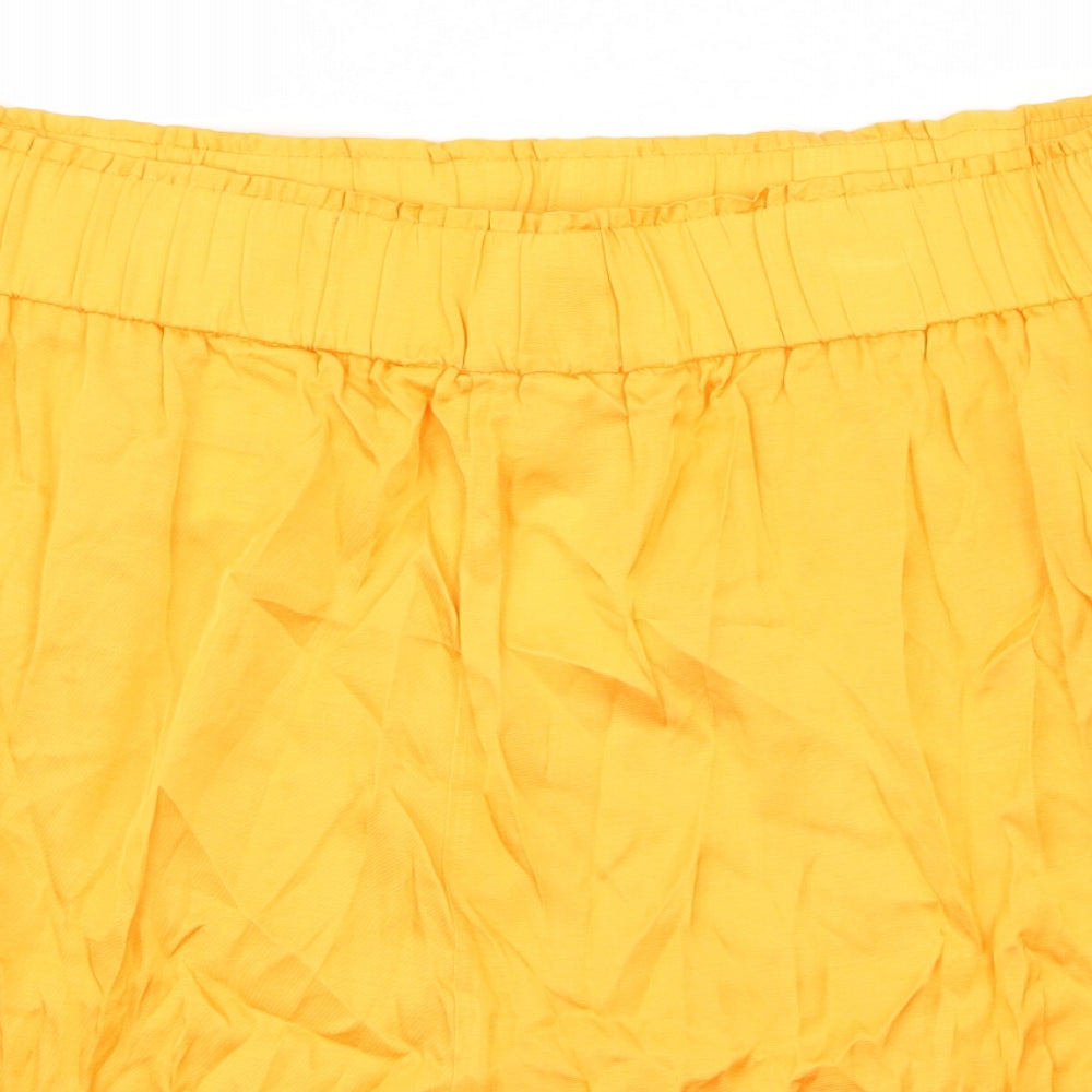 H&M Mens Orange   Sweat Shorts Size XL
