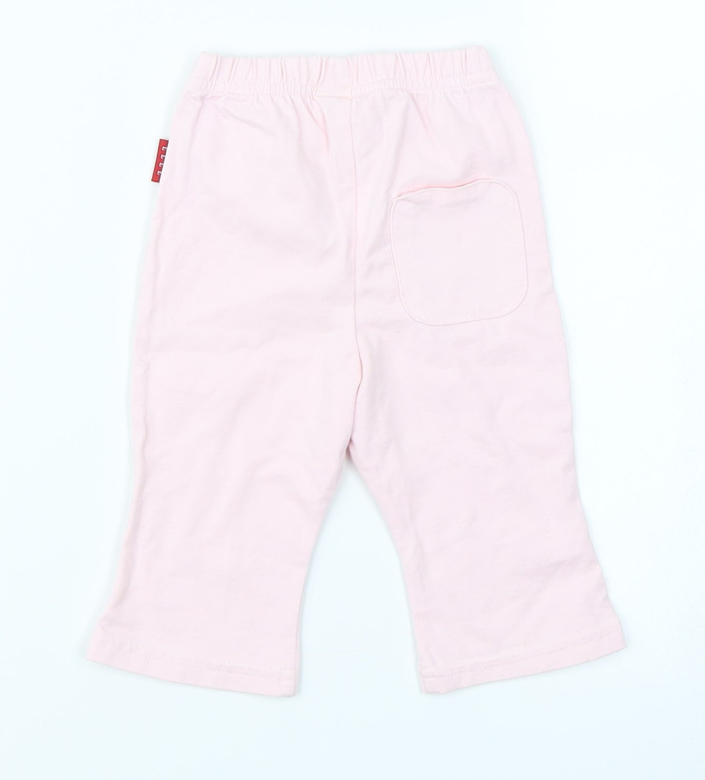 ELLE Girls Pink   Capri Trousers Size 6-9 Months