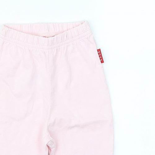 ELLE Girls Pink   Capri Trousers Size 6-9 Months