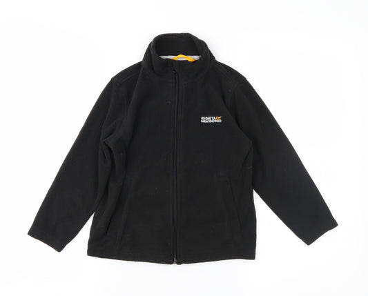 Regatta Boys Black  Fleece Jacket  Size 5-6 Years
