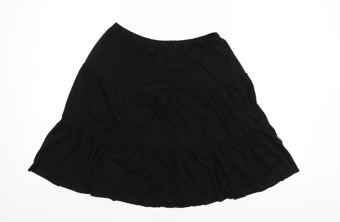 Cheer Womens Black   Flare Skirt Size 12