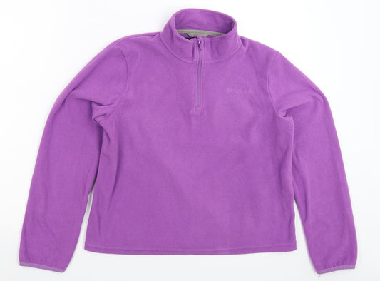 Peter Storm Boys Purple  Fleece Jacket  Size 13 Years