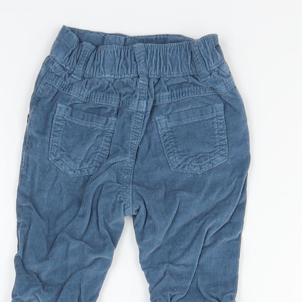 Holly Willoughby Boys Blue   Cargo Trousers Size 0-3 Months