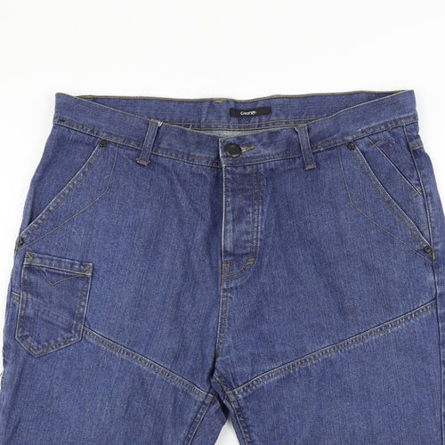 George Womens Blue   Chino Shorts Size 33 in