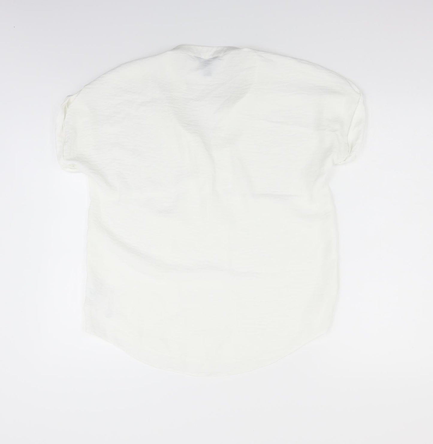 New Look Womens White   Basic T-Shirt Size 8