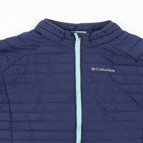 Columbia Girls Blue   Jacket  Size XL  - washable mark