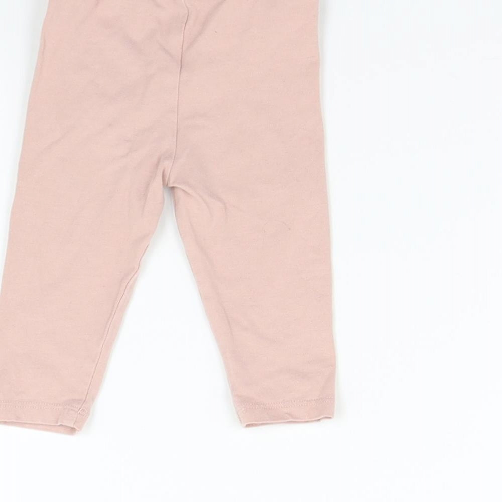 TU Girls Pink   Sweatpants Leggings Size 3-6 Months