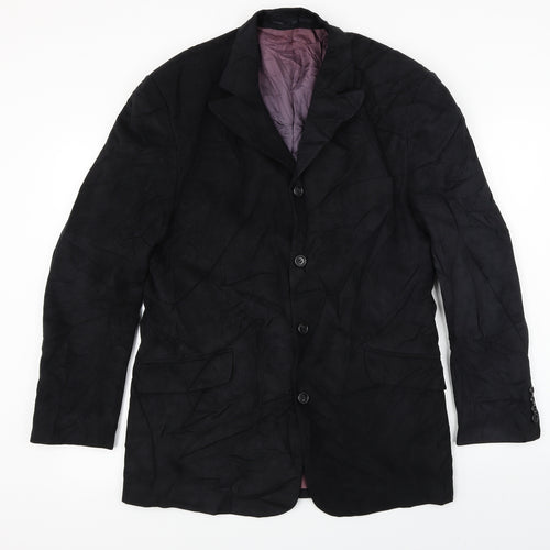 Wilson  Mens Black   Jacket Blazer Size 38