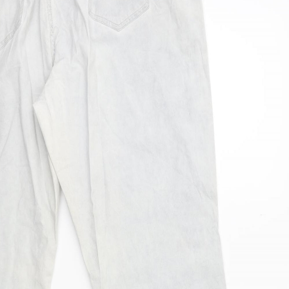 Triangle Womens Grey  Denim Skinny Jeans Size 36 in L30 in