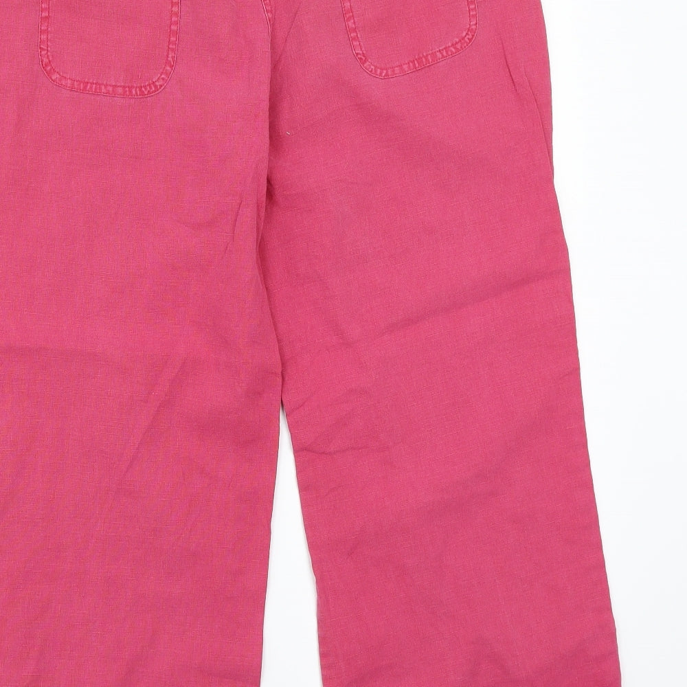 Dunes Womens Pink   Trousers  Size 14 L24 in