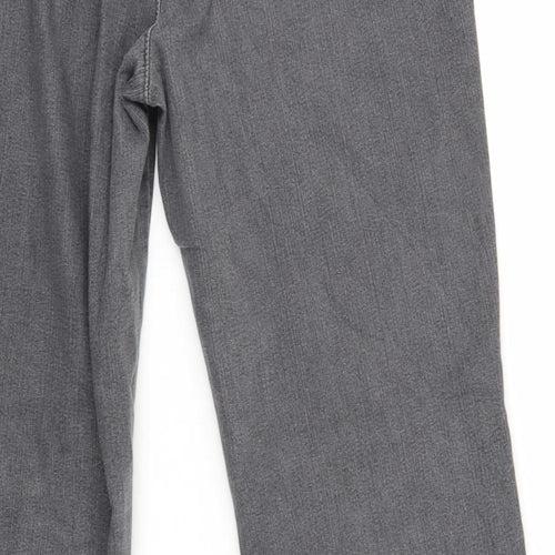 ZERRES Womens Grey  Denim Skinny Jeans Size 14 L30 in