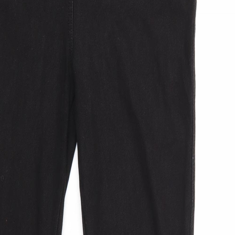 F&F Womens Black   Jegging Leggings Size 10 L27 in