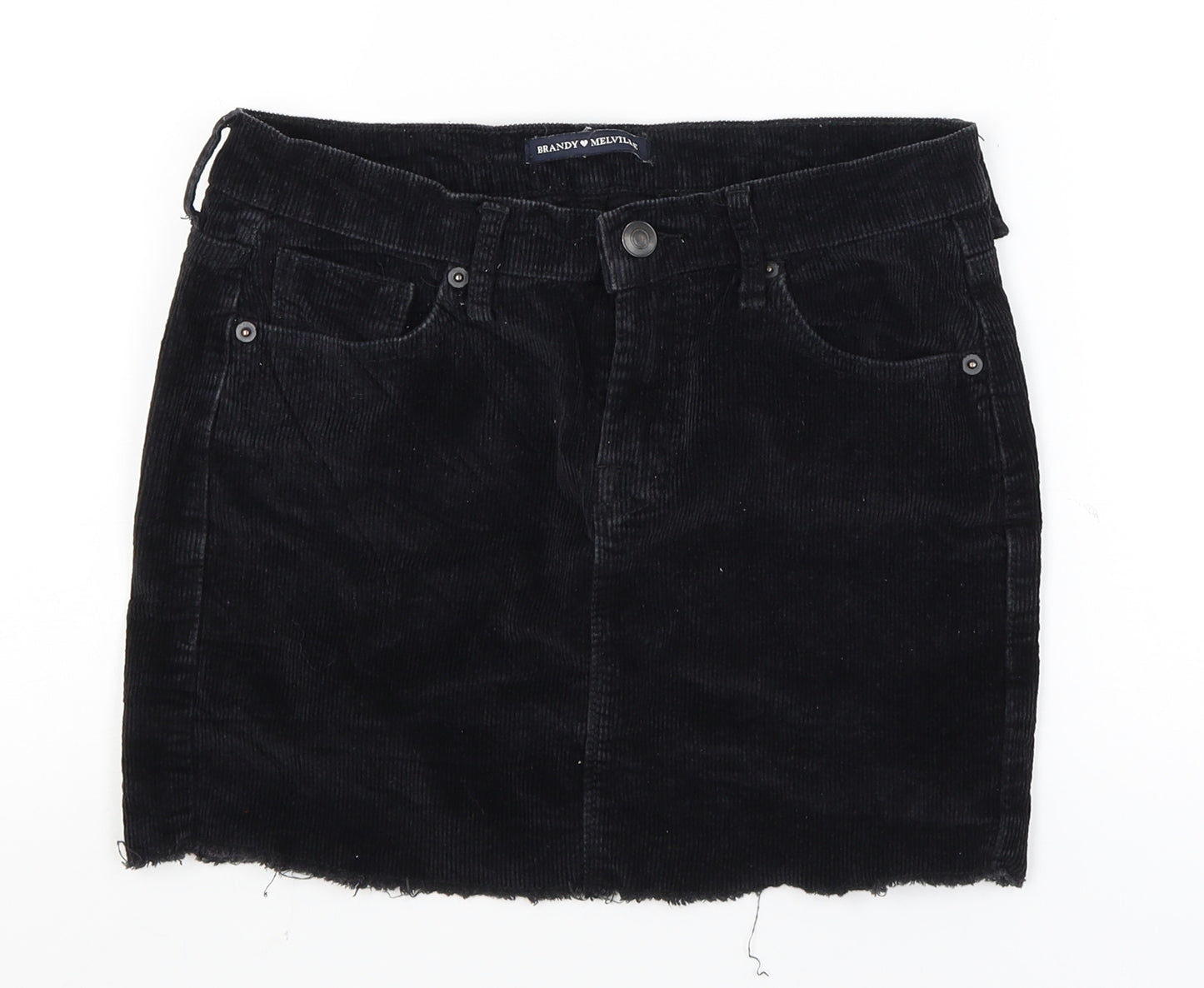 Brandy Melville Womens Black   Mini Skirt Size S