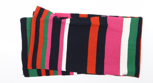 Preworn Unisex Multicoloured Striped  Scarf  One Size