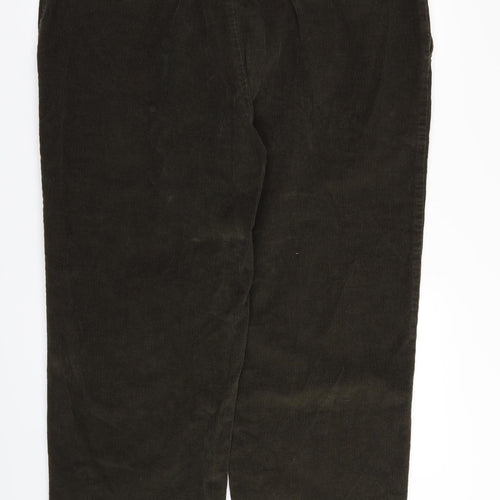 Haggar Mens Green   Trousers  Size 40 in L29 in