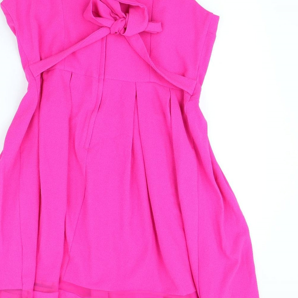 Dorothy Perkins Womens Pink   Fit & Flare  Size 16