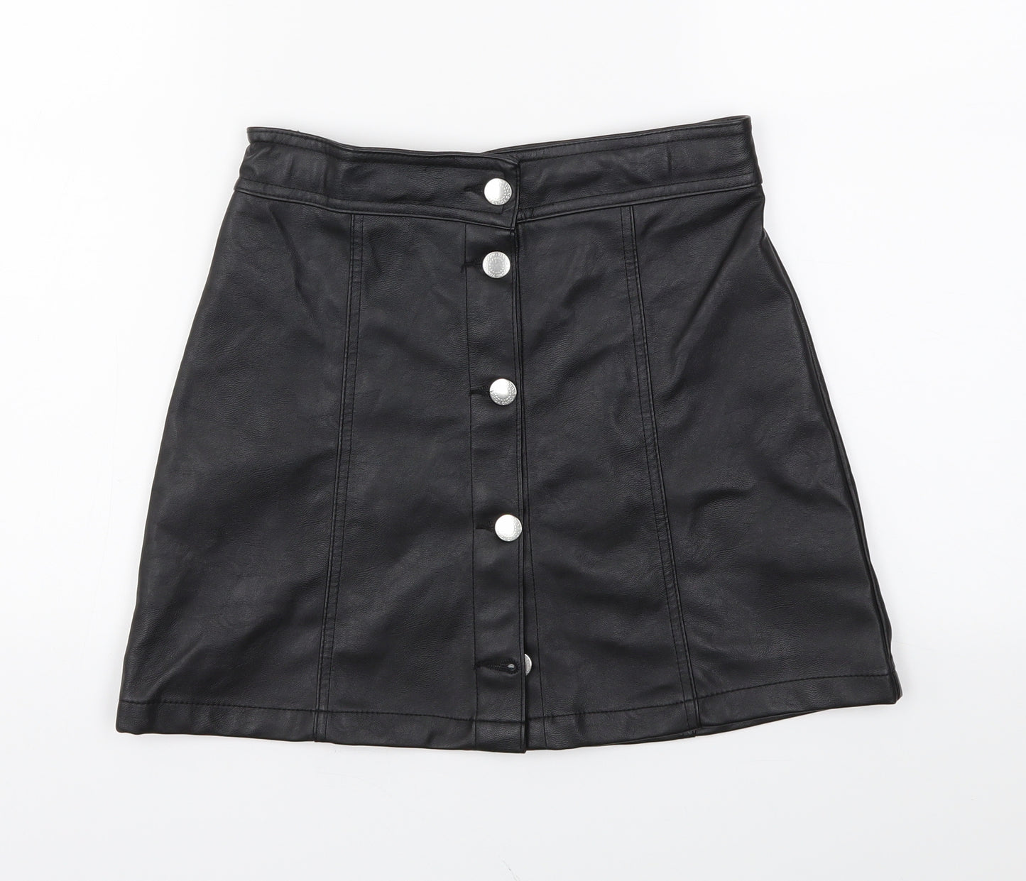 H&M Girls Black   Mini Skirt Size 11-12 Years