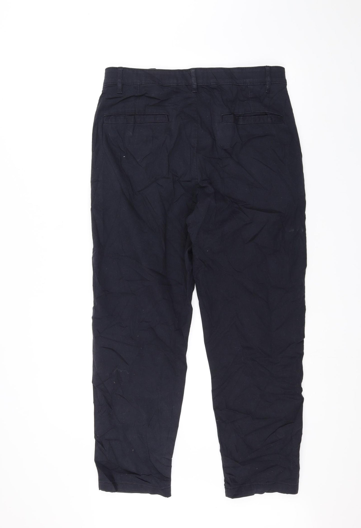 H&M Mens Blue   Trousers  Size 33 in L24 in