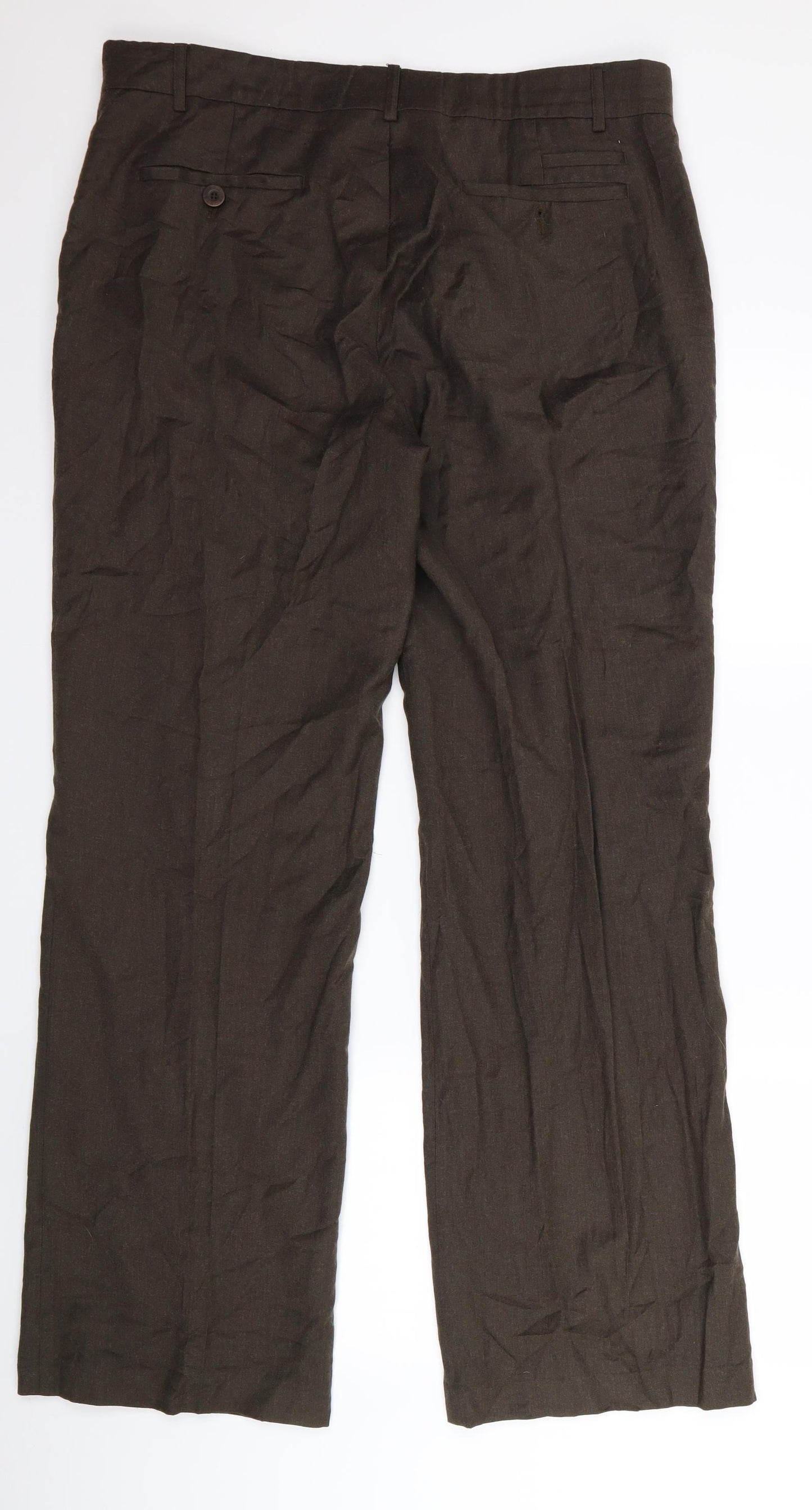 Ted Baker Womens Brown   Trousers  Size 36 L34 in