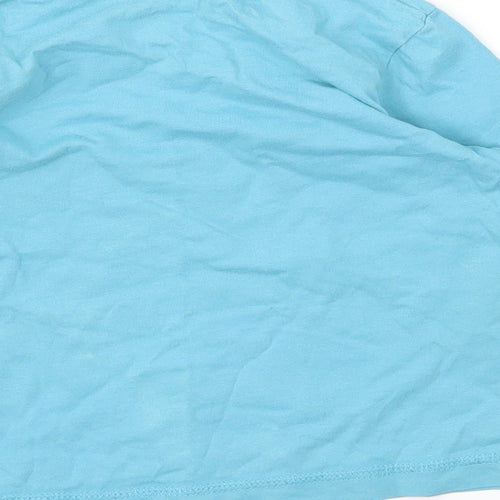 George Boys Blue Animal Print   Pyjama Top Size 3-4 Years