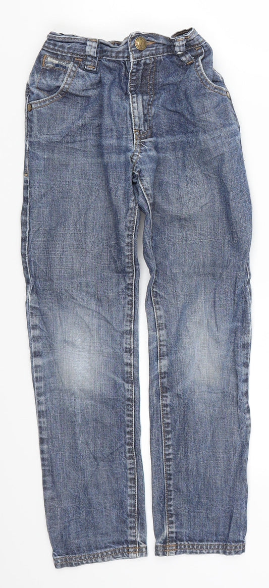 Debenhams Boys Blue  Denim Straight Jeans Size 9 Years