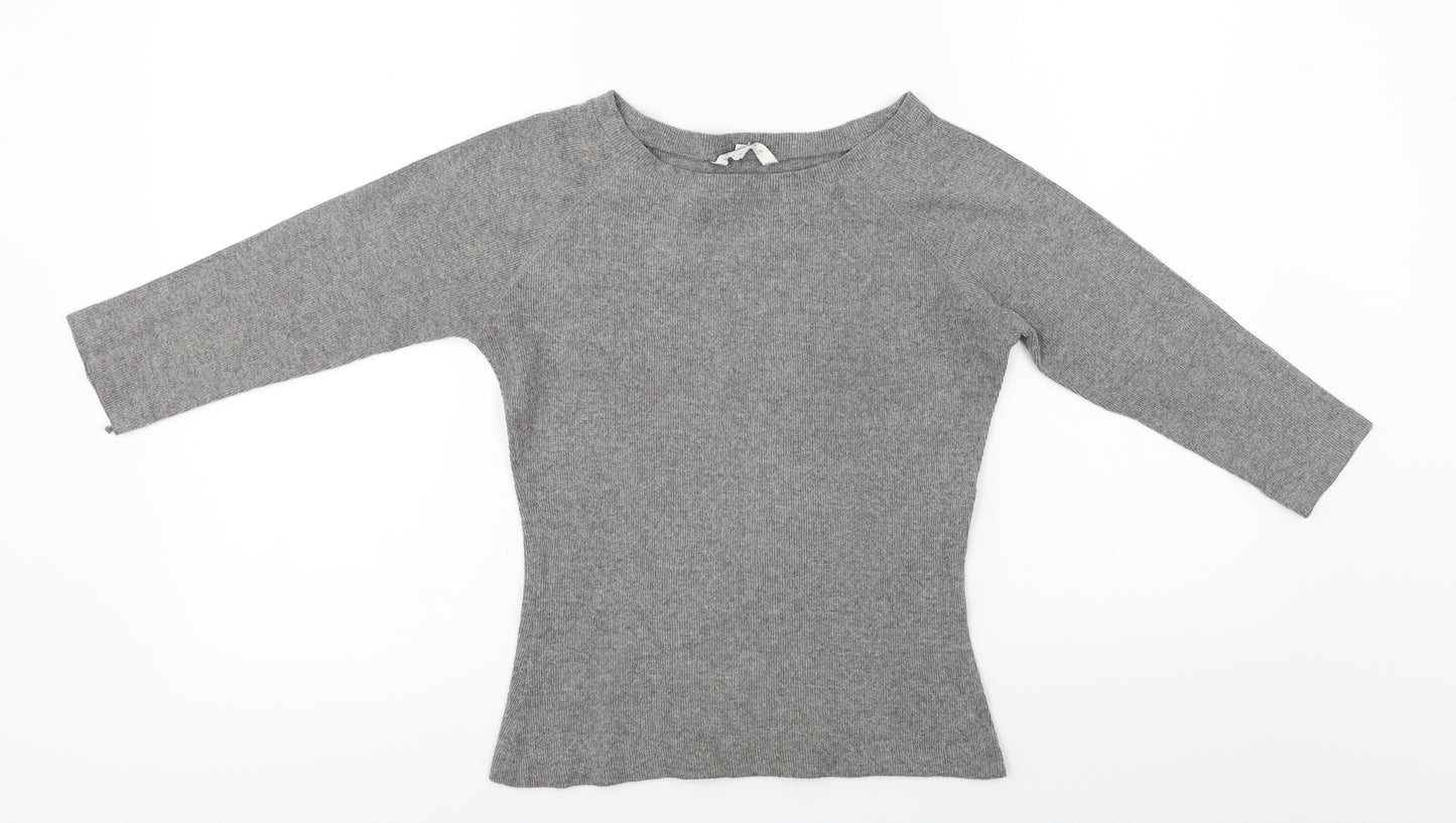 Ozone  Womens Grey   Pullover Jumper Size S