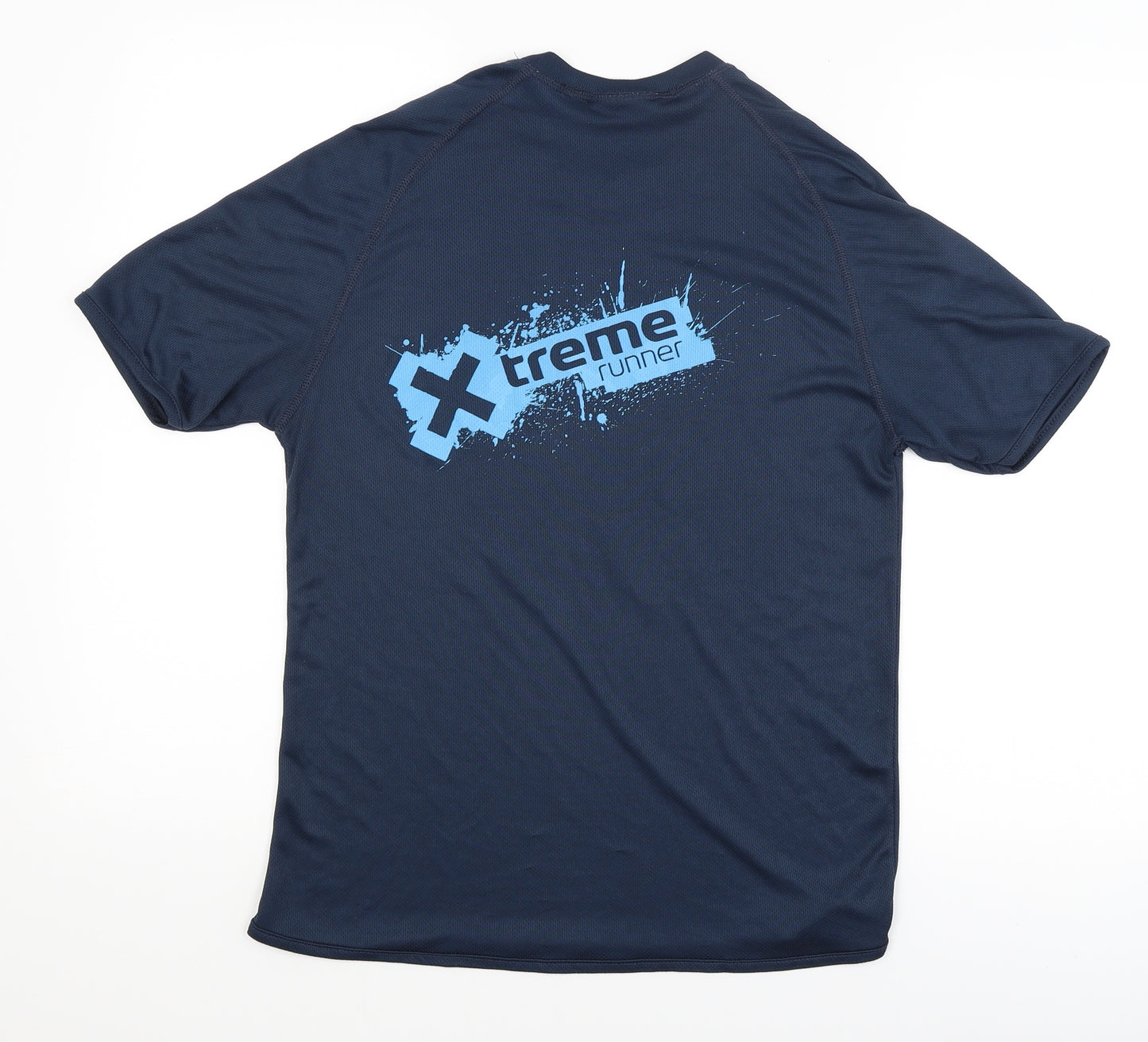 X Runner Mens Blue   Basic T-Shirt Size S
