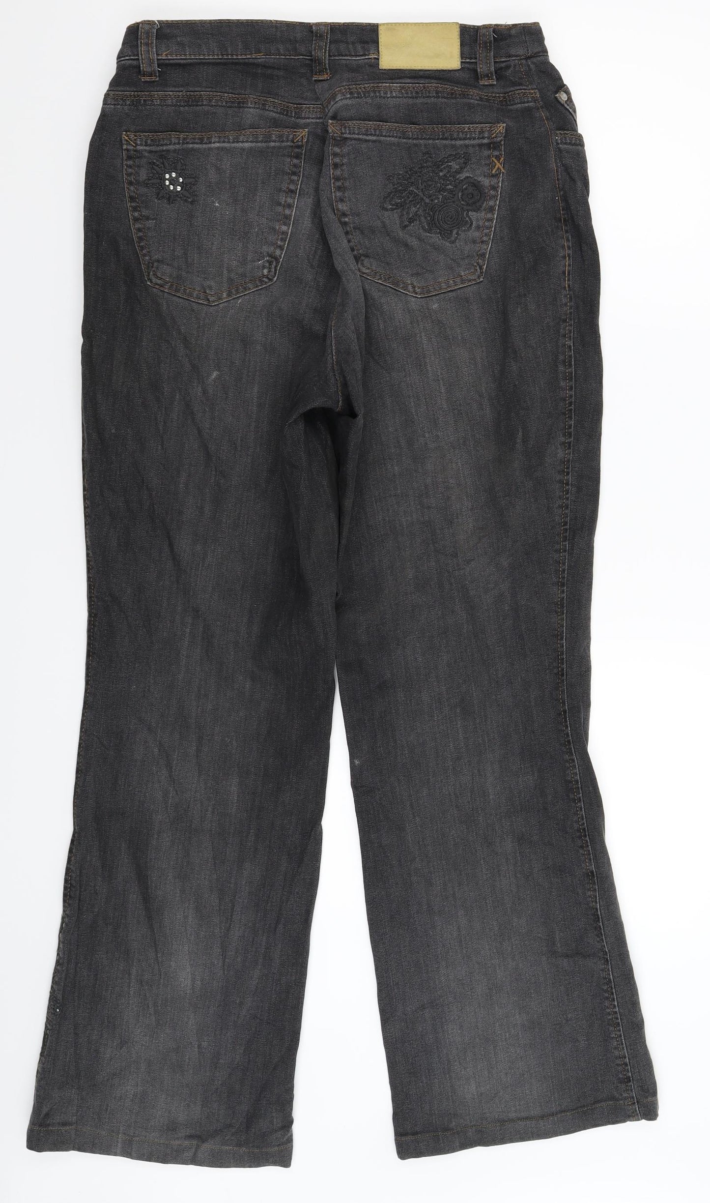 BRAX Womens Grey  Denim Bootcut Jeans Size 30 in L30 in