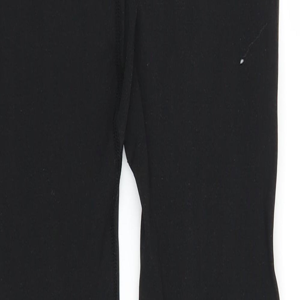 WORKOUT Womens Black   Capri Trousers Size M L26 in