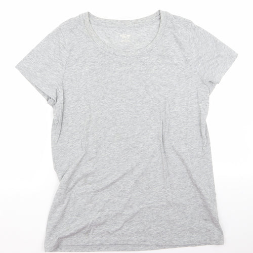 Mossimo Womens Grey   Basic T-Shirt Size L