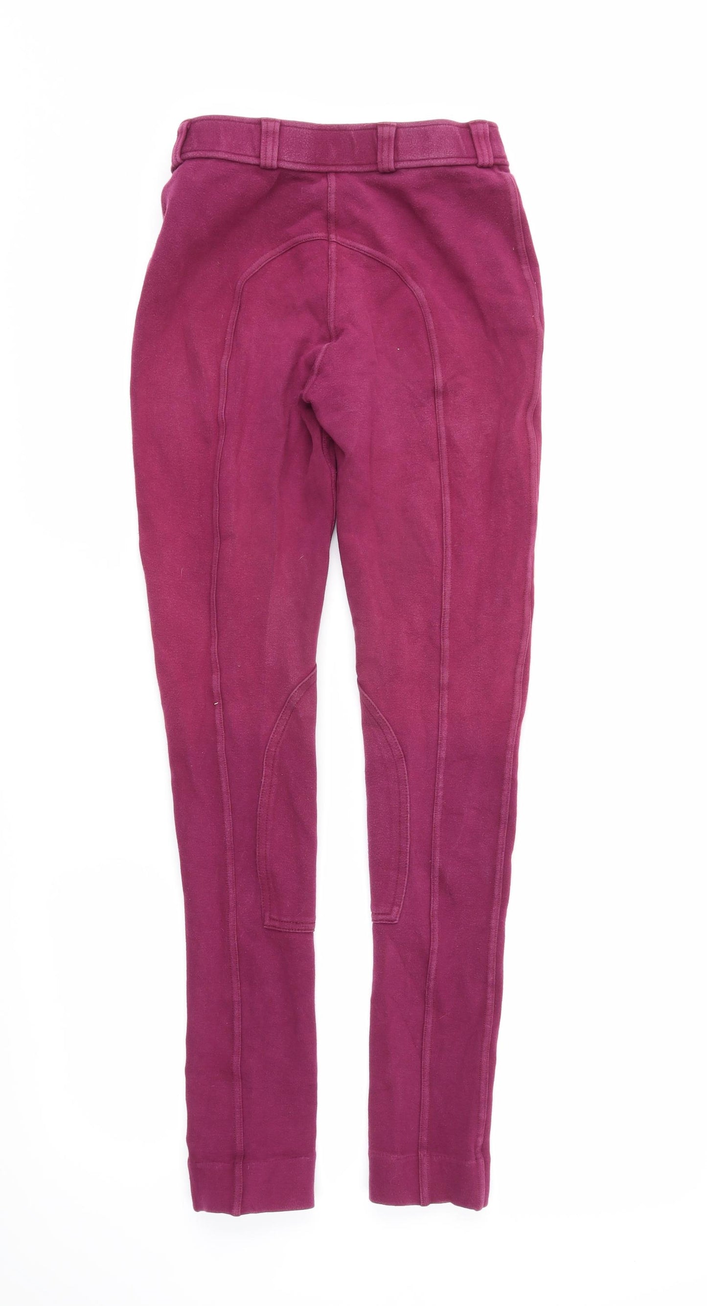Saxon Womens Purple   Trousers  Size 10 L26 in