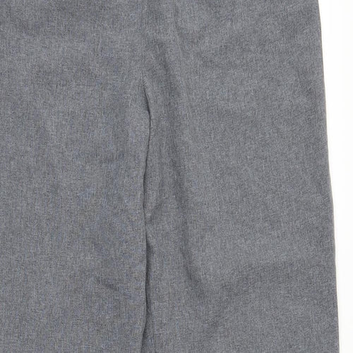 Bonmarché Womens Grey   Capri Trousers Size 16 L24 in