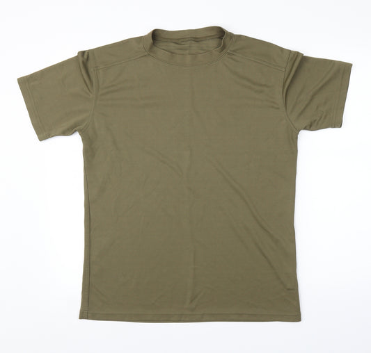 Preworn Mens Green   Basic T-Shirt Size L