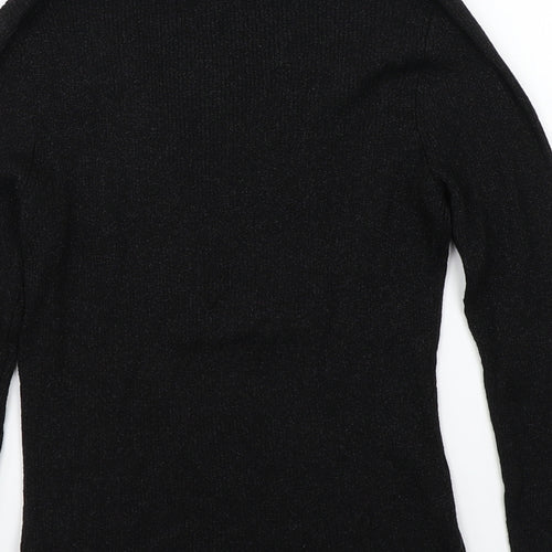 August silk  Womens Black   Pullover Jumper Size M