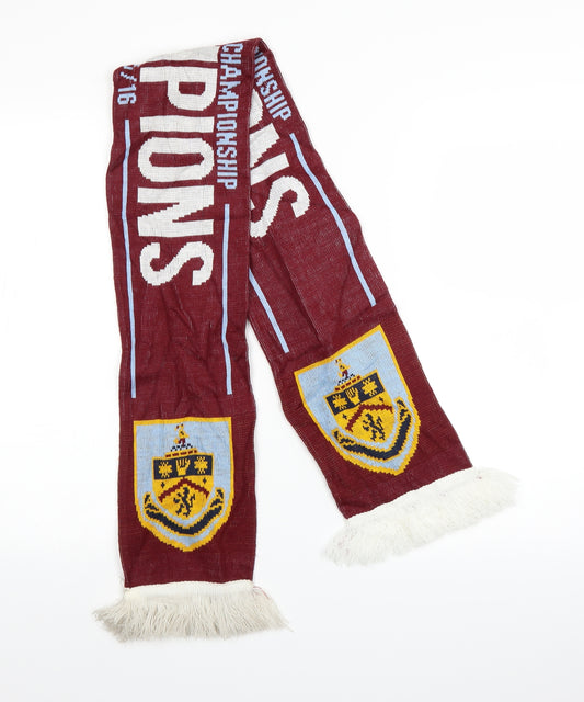 Burnley FC Unisex Red   Scarf  One Size