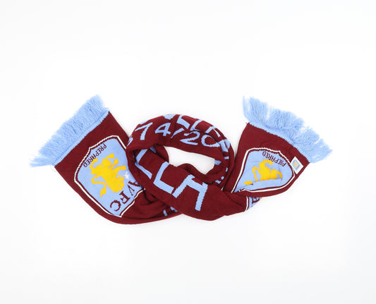 Aston Villa Unisex Red   Scarf  One Size  - Aston Villa FC