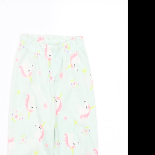 Primark Girls Green   Capri Pyjama Pants Size 3-4 Years