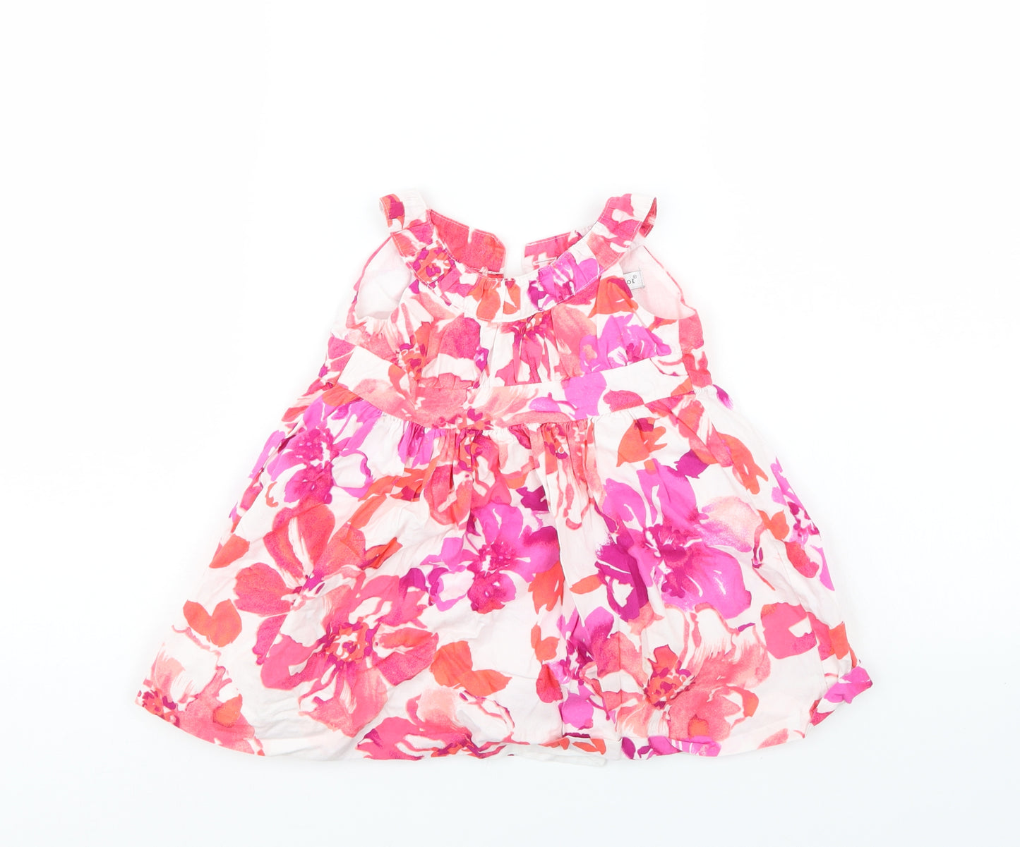Maggie & Zoe Girls Multicoloured Floral  Tank Dress  Size 12 Months