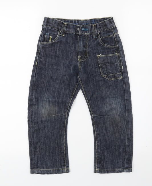 Matalan Boys Blue  Denim Straight Jeans Size 4 Years