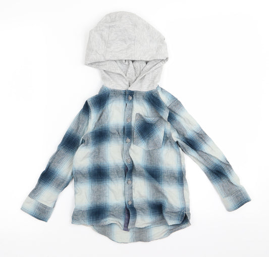 F&F Boys Beige Check  Jacket  Size 5 Years