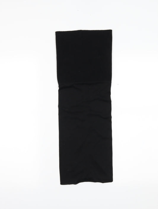 Preworn Unisex Black  Fleece  Scarf One Size  - Snood