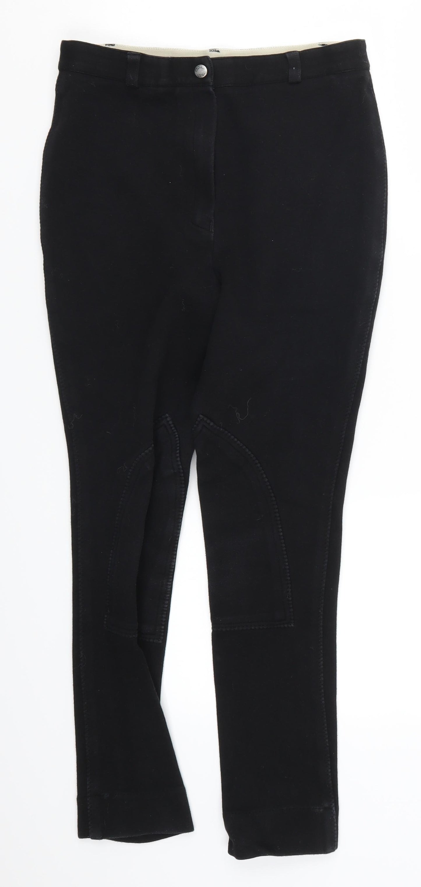 Harry Hall Womens Black   Trousers  Size 28 in L26 in