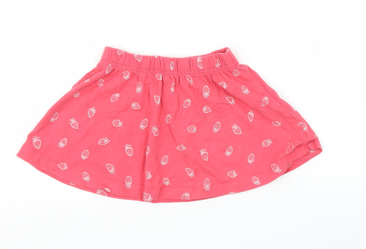 George Girls Pink   A-Line Skirt Size 2-3 Years