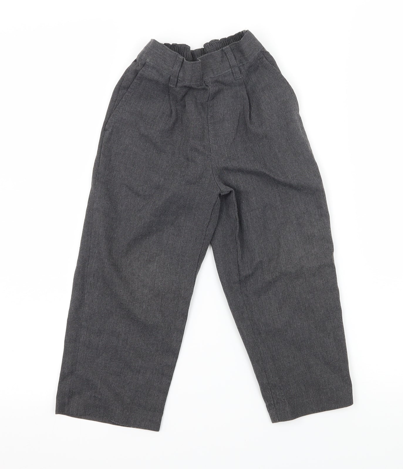 George Boys Grey   Dress Pants Trousers Size 3-4 Years