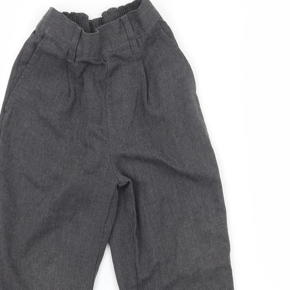 George Boys Grey   Dress Pants Trousers Size 3-4 Years