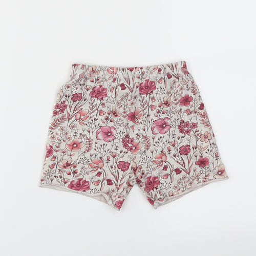 George Girls White Floral  Capri Pyjama Pants Size 3-4 Years