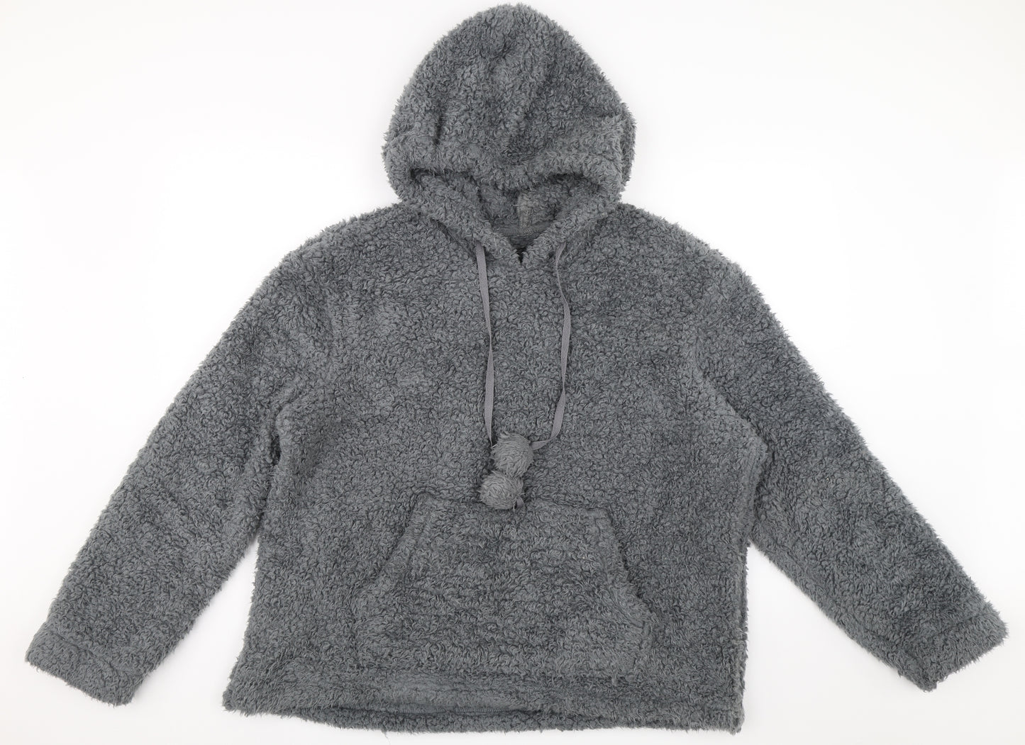 Dunelm Womens Grey   Pullover Hoodie Size L