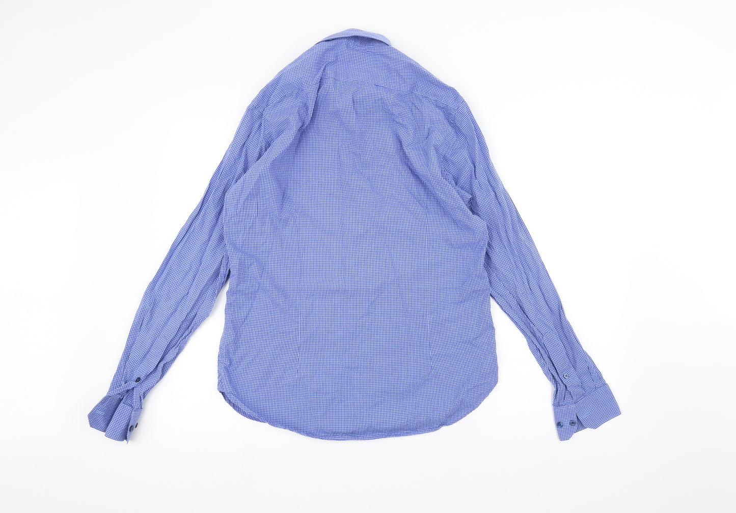 Ventuno 21 Mens Blue    Dress Shirt Size 15.5