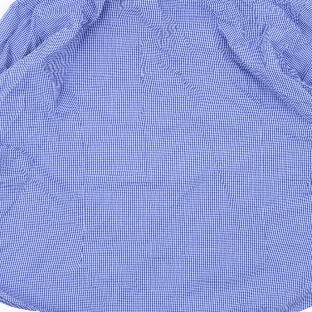 Ventuno 21 Mens Blue    Dress Shirt Size 15.5